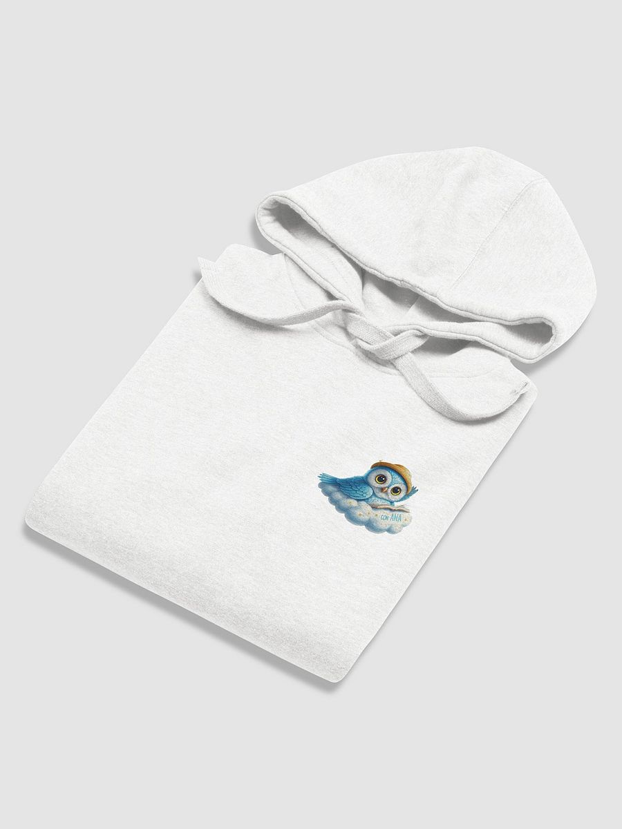 Whimsical Owl Reading on Cloud Hoodie product image (6)