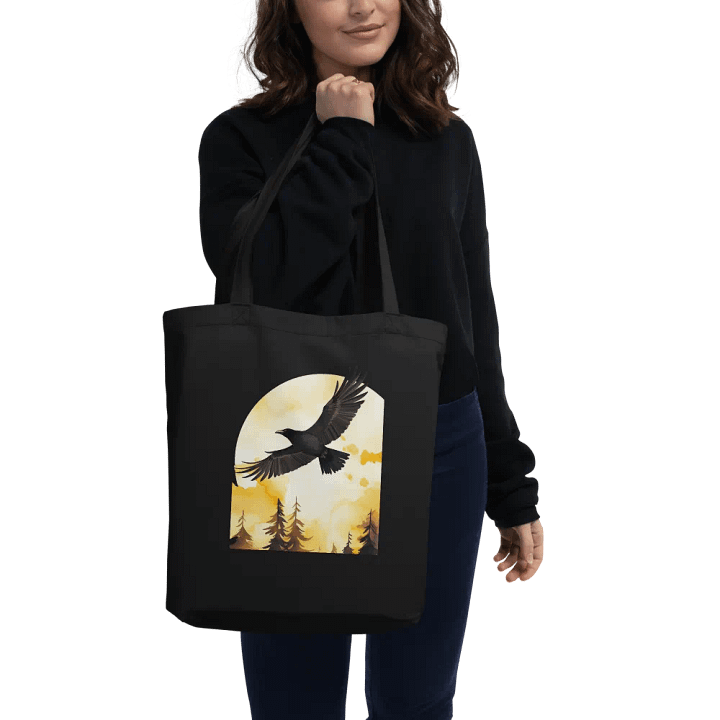 Crow's Haven: Exclusive Eco-Friendly Tote Bag product image (2)