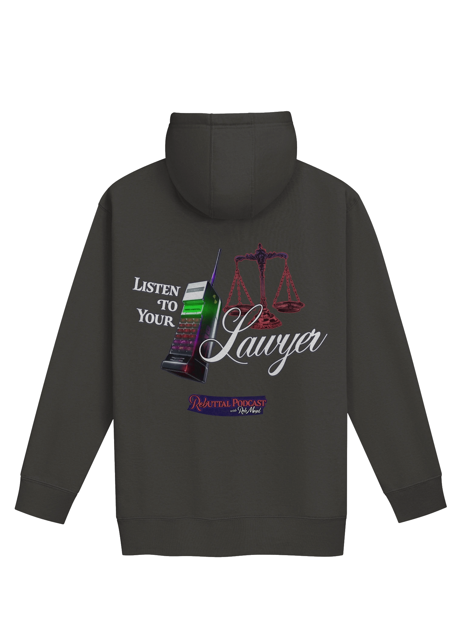 Rebuttal Podcast Retro Hoodie product image (2)