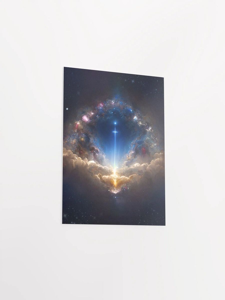 Heaven's Gate #1.2 — vibrant space poster, ethereal yoga print, abstract art, spiritual wall decor, aura poster, astrology poster, astronomy poster product image (8)