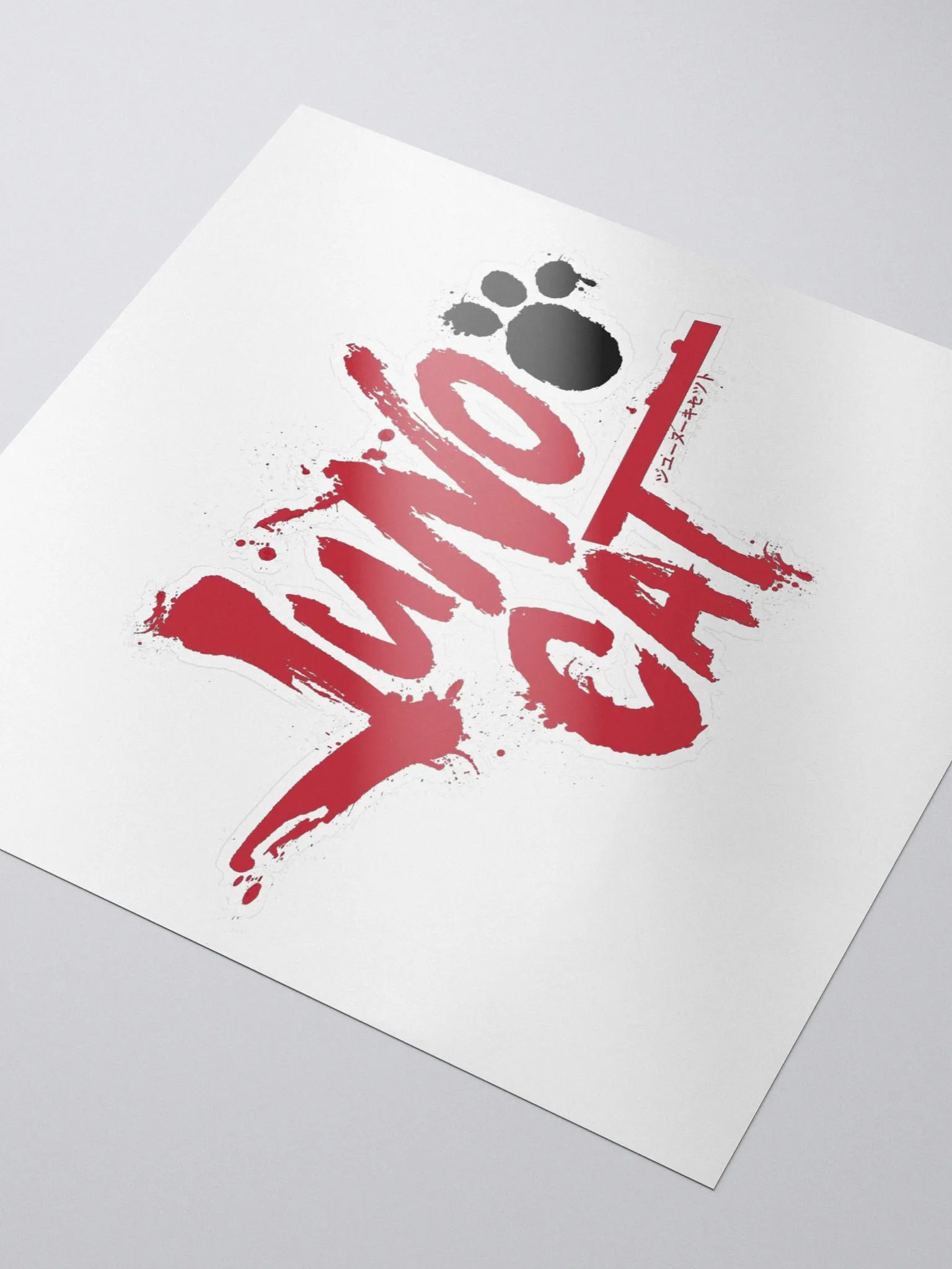 JUNOO CAT STICKER product image (3)