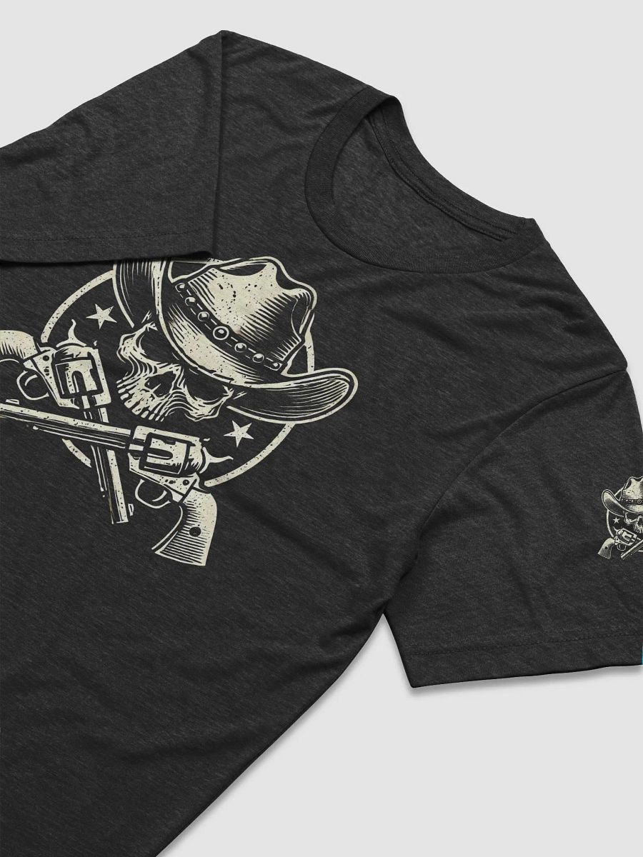 T-Shirt "Outlaw Spirit" – Crâne, Cowboy & Revolvers product image (33)