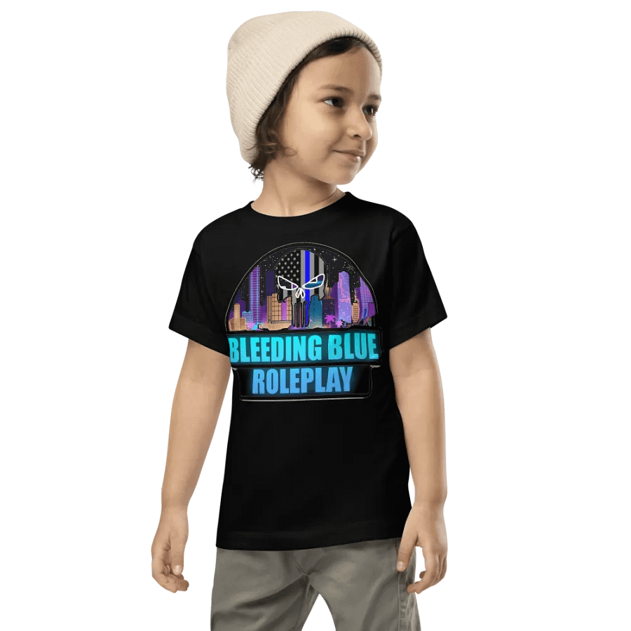 Bleeding Blue Roleplay Kids T-shirt product image (7)