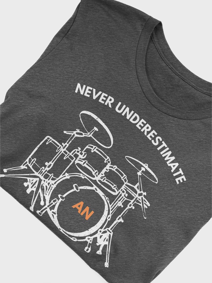 Never Underestimate An Old Man Drum Kit - Unisex T-shirt Bella Canvas 3001 product image (24)