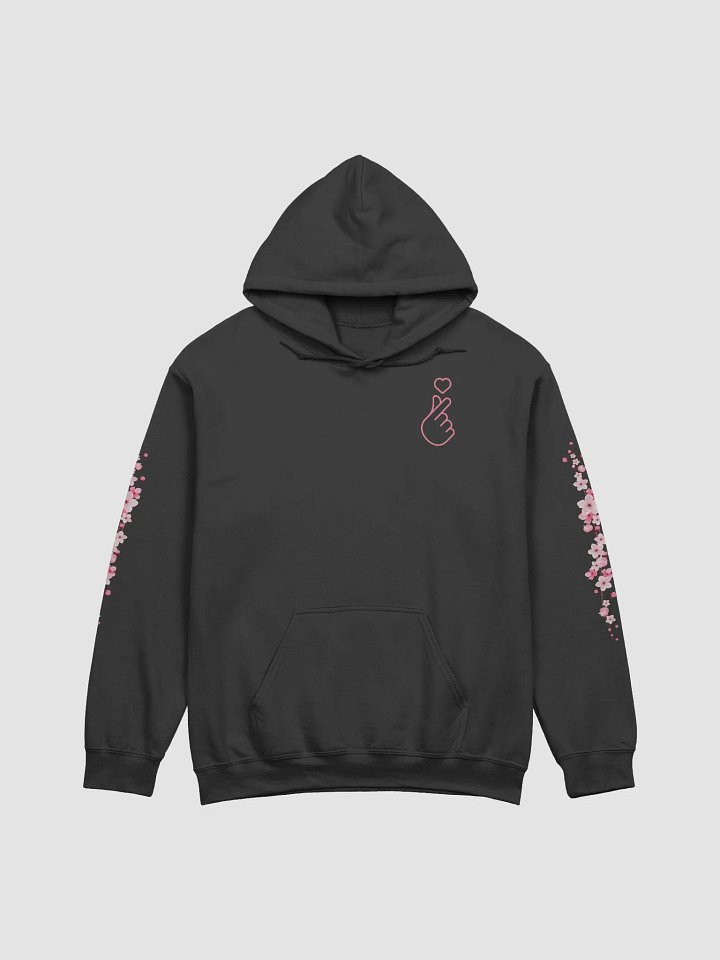 Sakura Forest Hoodie | Light Pink Finger Heart product image (1)