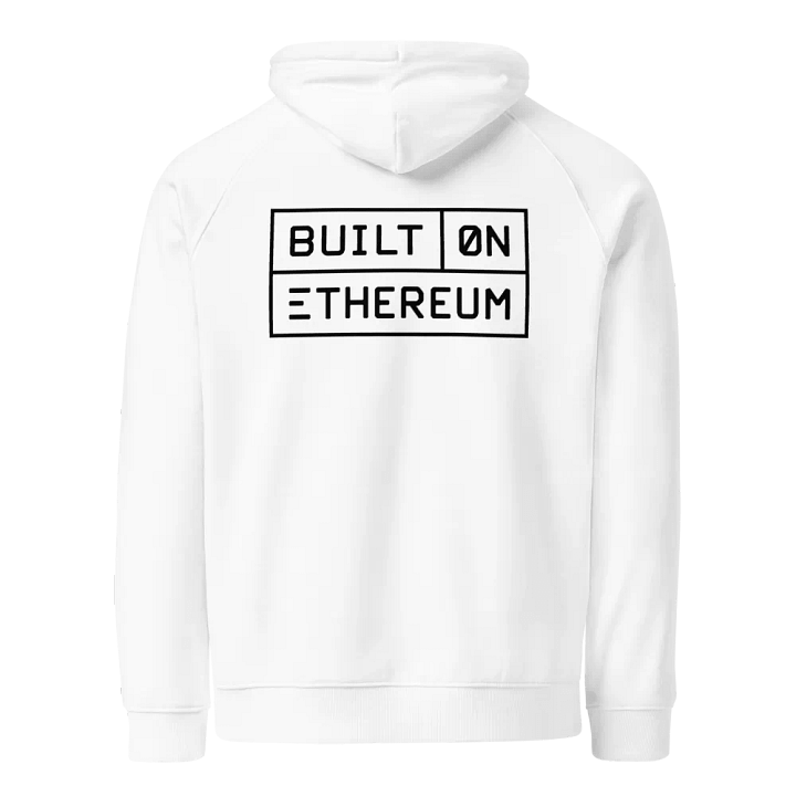 Built on Ethereum hoodie product image (1)