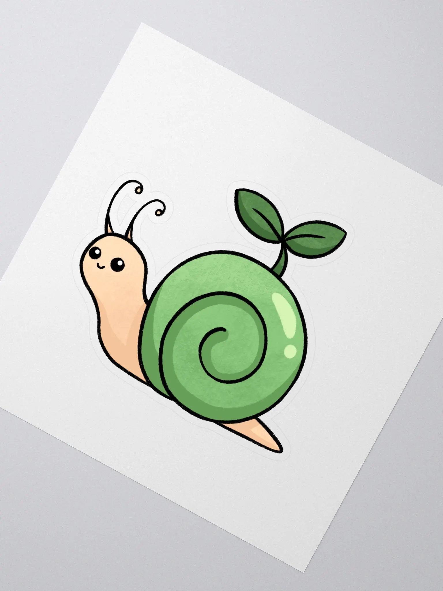 Sprout Snail Sticker product image (2)