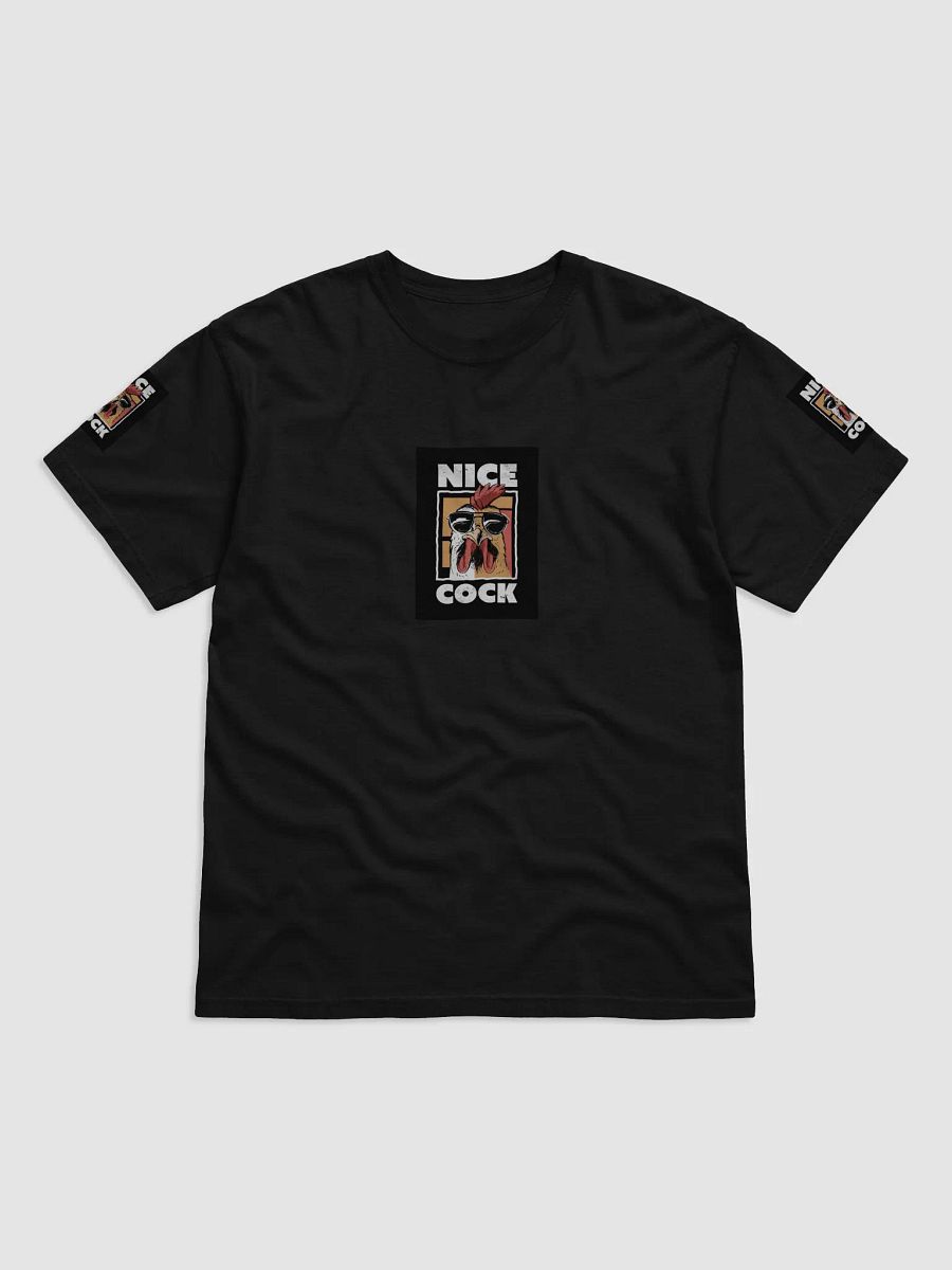 Nice Cock Rooster Sunglasses Cartoon T-Shirt product image (1)