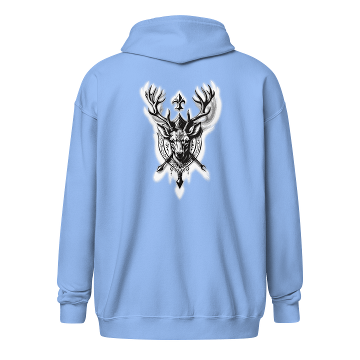 Power Stag Back print Zip Hoodie product image (7)
