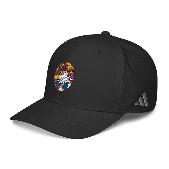Energetic Swirls Performance Cap - Wave at Sunset product image (2)
