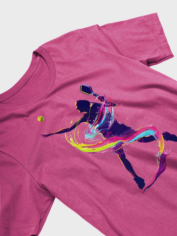 Dynamic Pickleball Energy Shirt – Neon Power Serve product image (2)