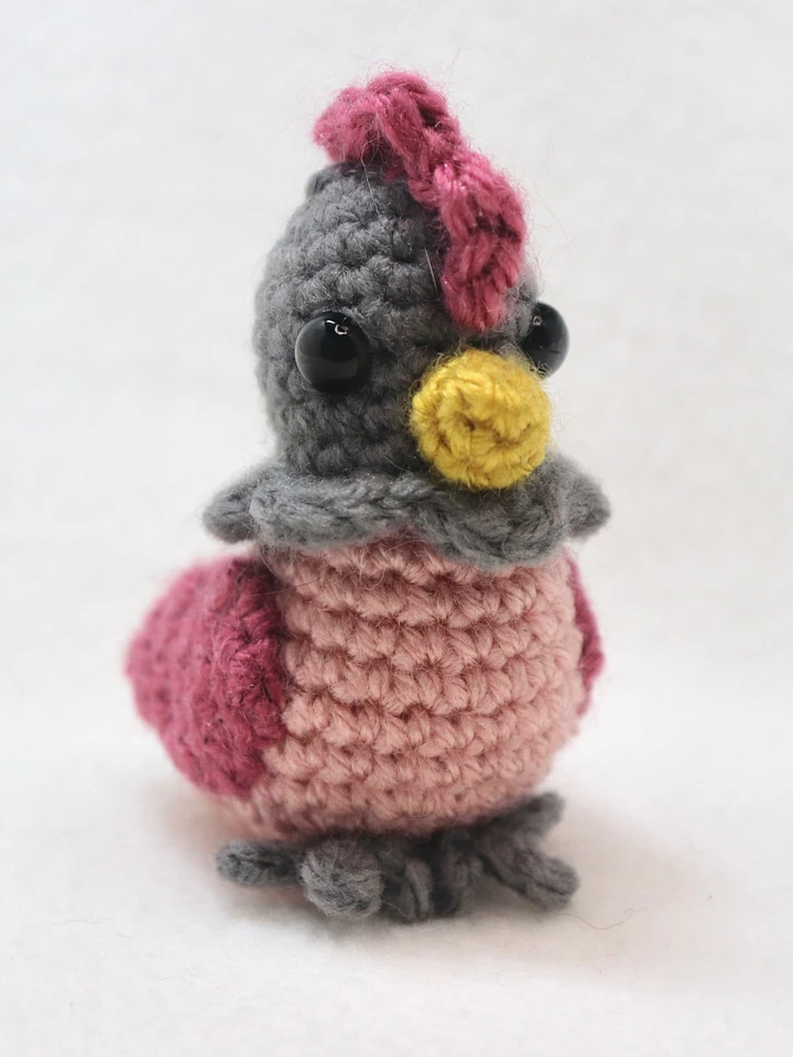 Pink and gray Chicken product image (1)