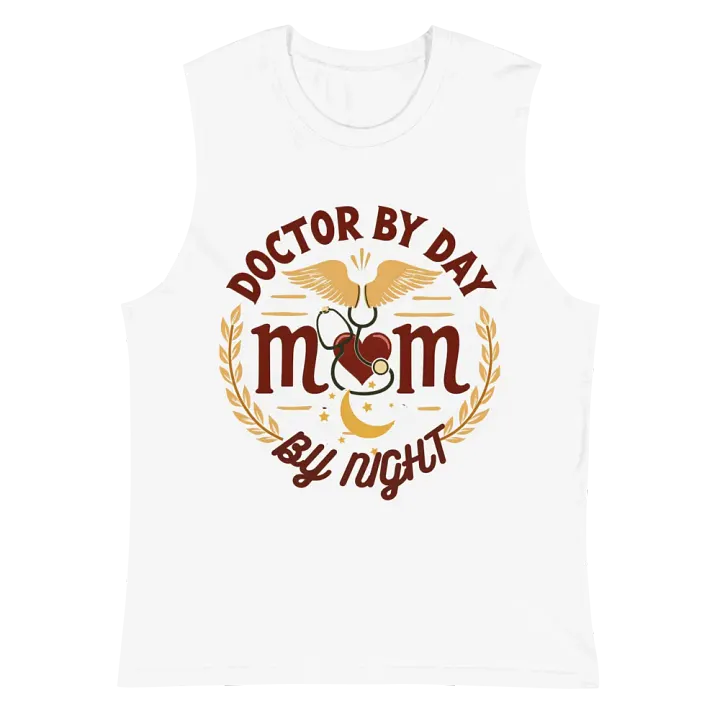 Doctor Mom, Night Shift Hero, Muscle Tank product image (6)