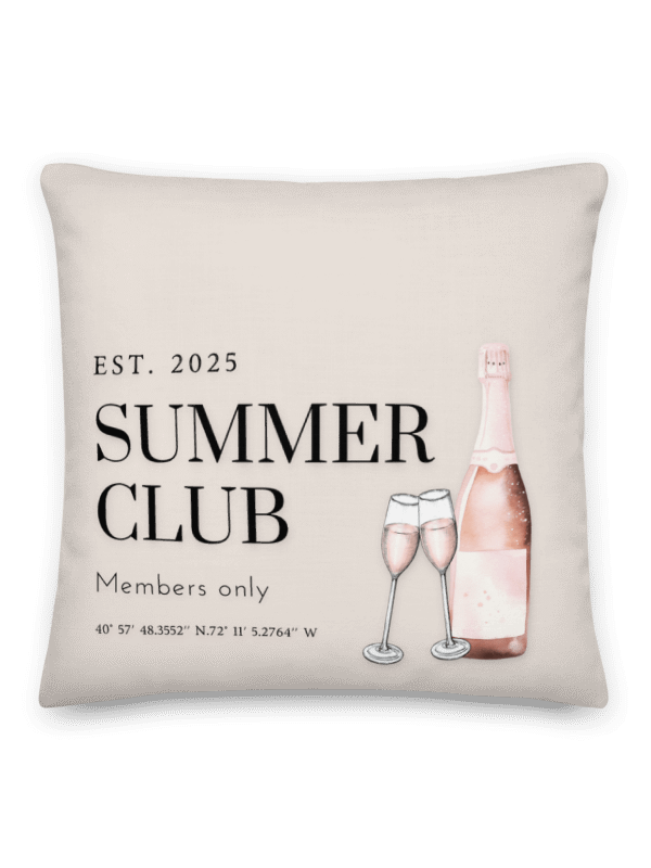 SUMMER CLUB - BAR PILLOW - Happy Hour Cocktail Kissen product image (1)