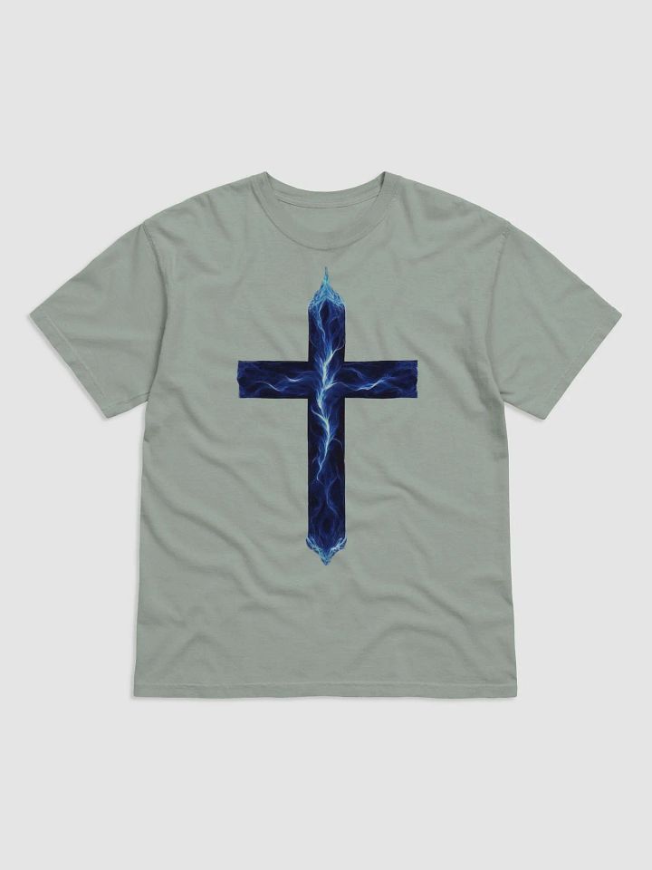 Blue Fire Cross T Shirt product image (2)