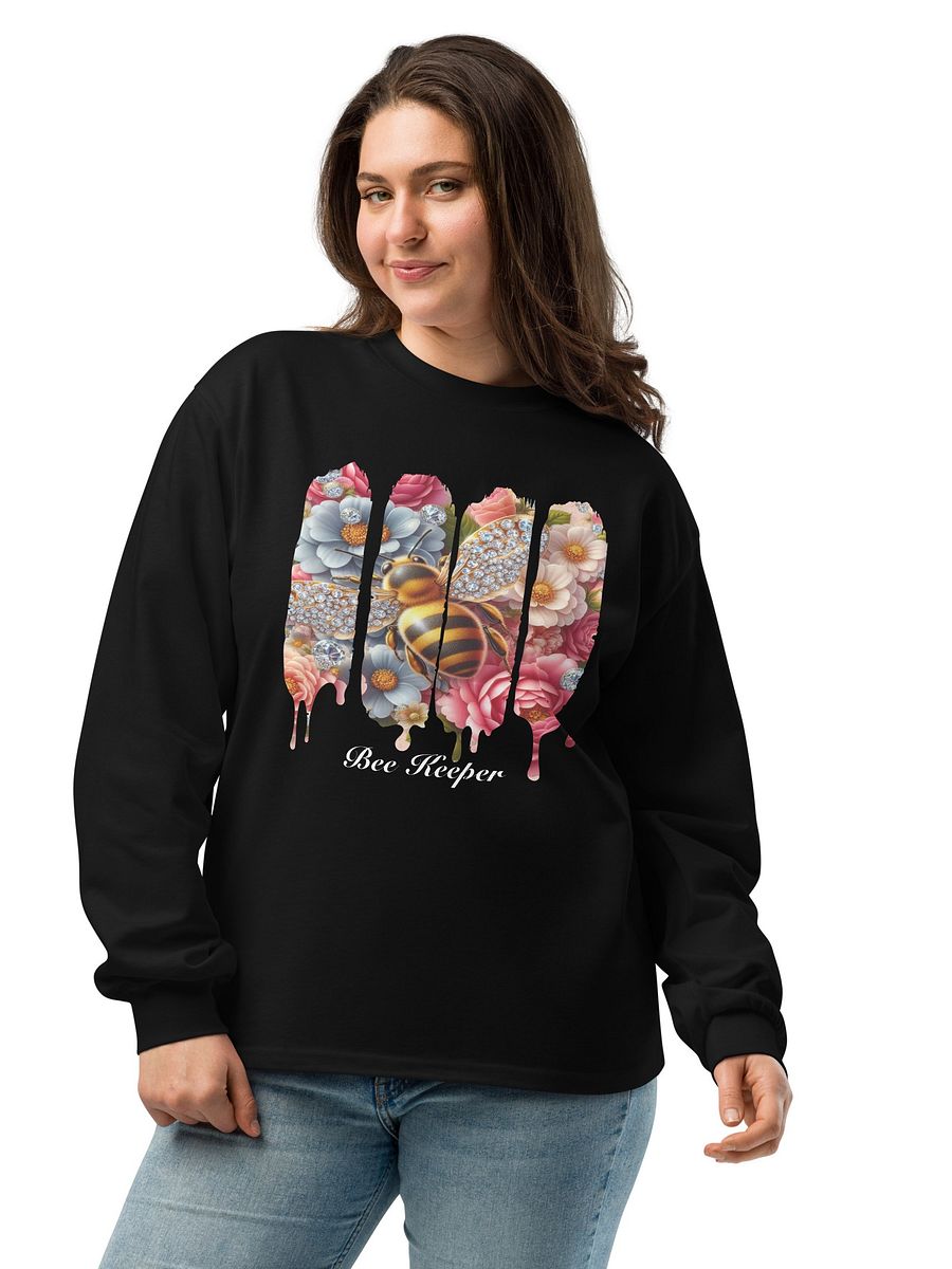 Bee Keeper With some Bling Long Sleeve Heavyweight TShirt product image (2)