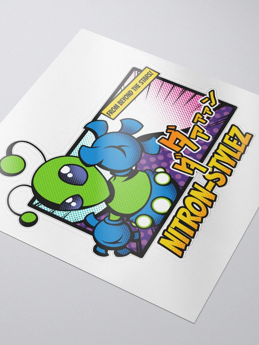 Wave 5 - Astro Comic Panel Kiss Cut Sticker product image (4)
