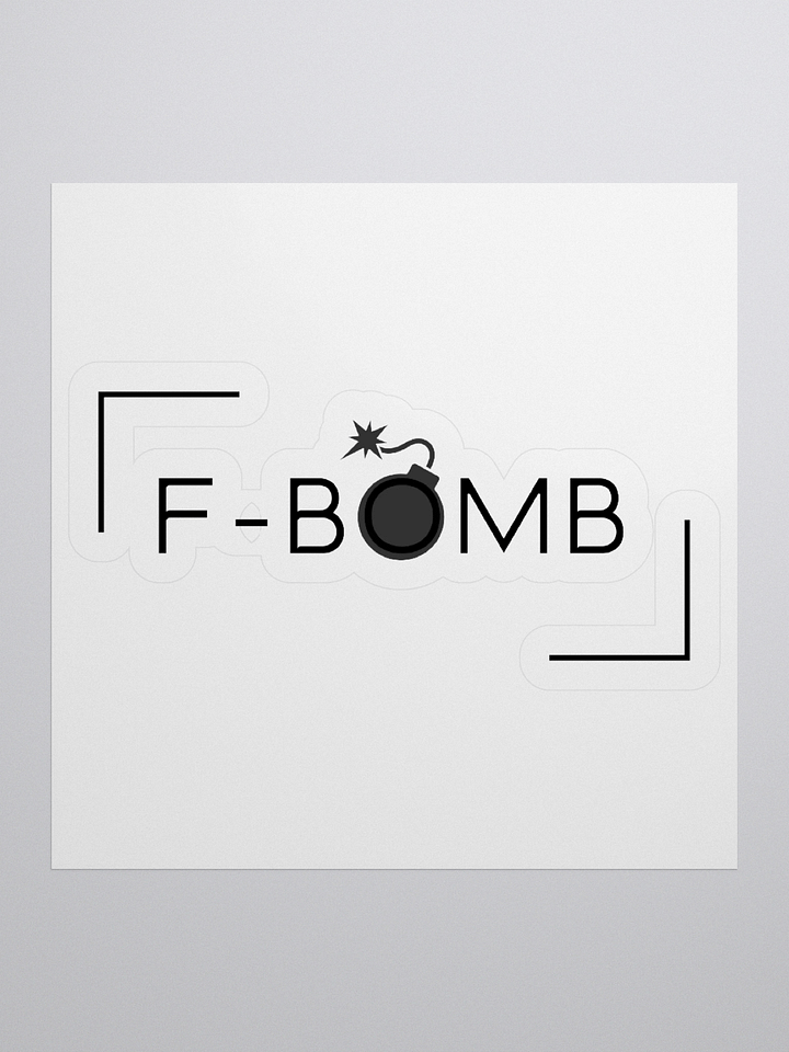 F-BOMB Sticker product image (1)
