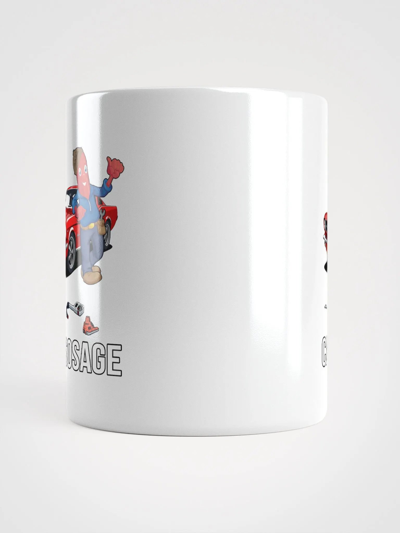 Car Sosage 1105 - White Glossy Mug product image (6)