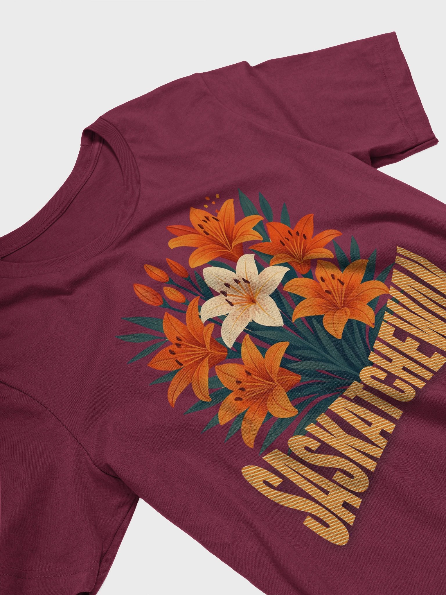 Saskatchewan Tiger Lily Bouquet Tee product image (2)