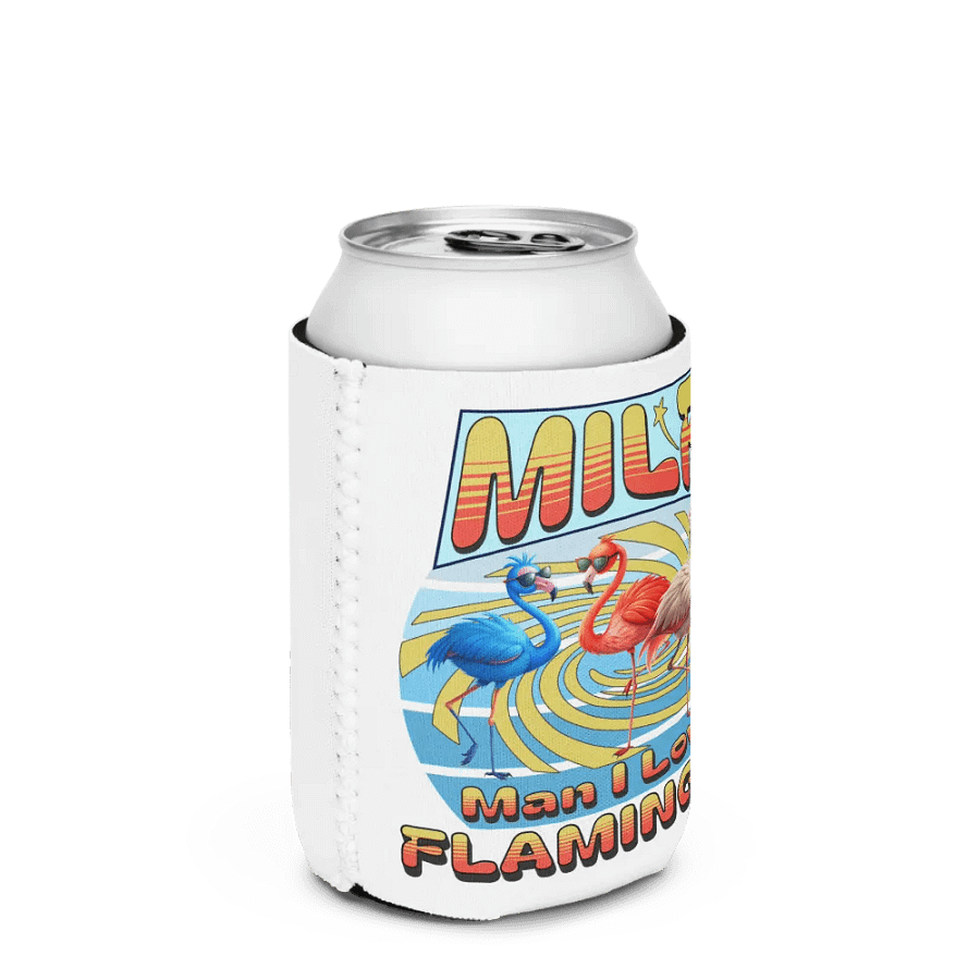 MILF Man I Love Flamingos Can Coozie product image (2)
