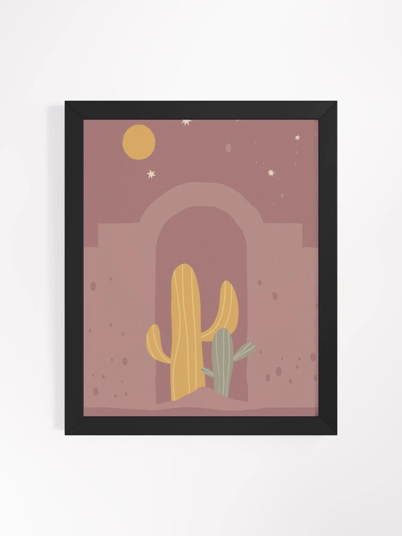 Eco-Conscious Ayous Wood Framed Poster product image (13)