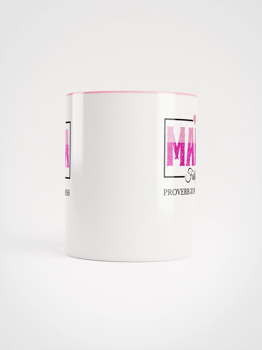 Proverb 31 In Progress, Faithful Mom Ceramic Mug product image (5)