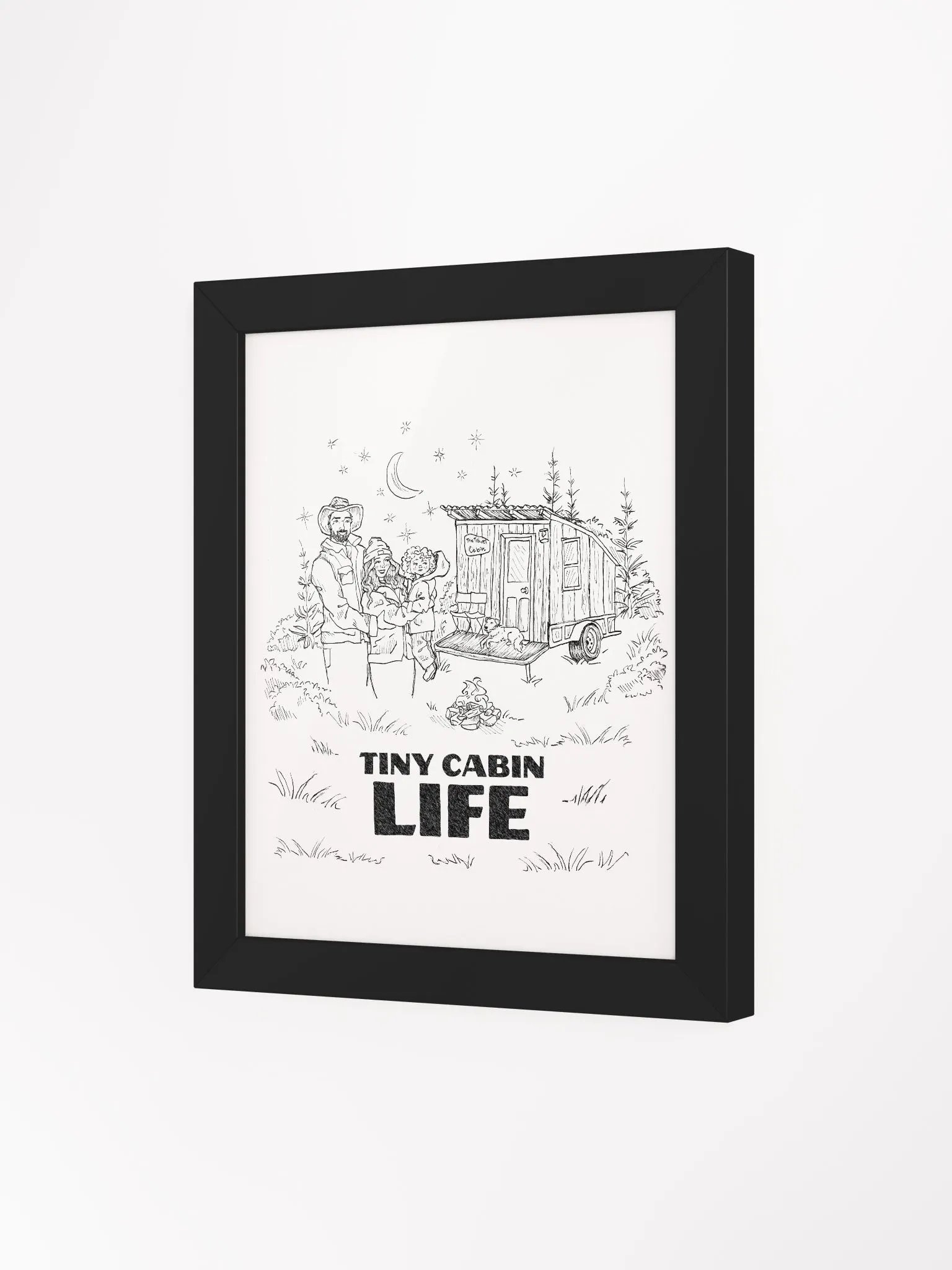 Tiny Cabin Life Poster product image (18)