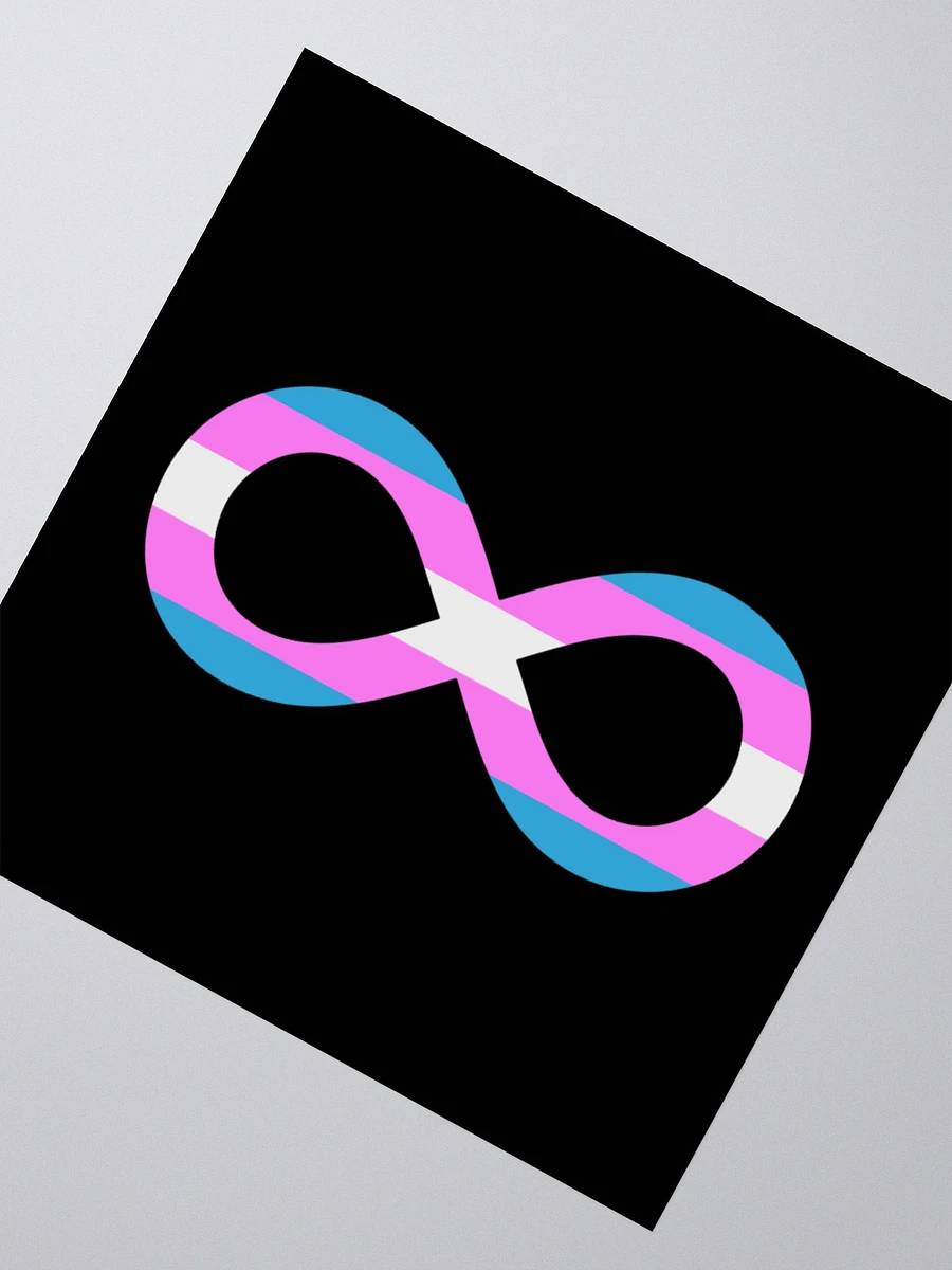 Trans Autistic Infinity Sticker product image (6)