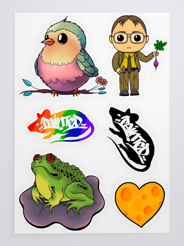 Painted Stickers product image (1)