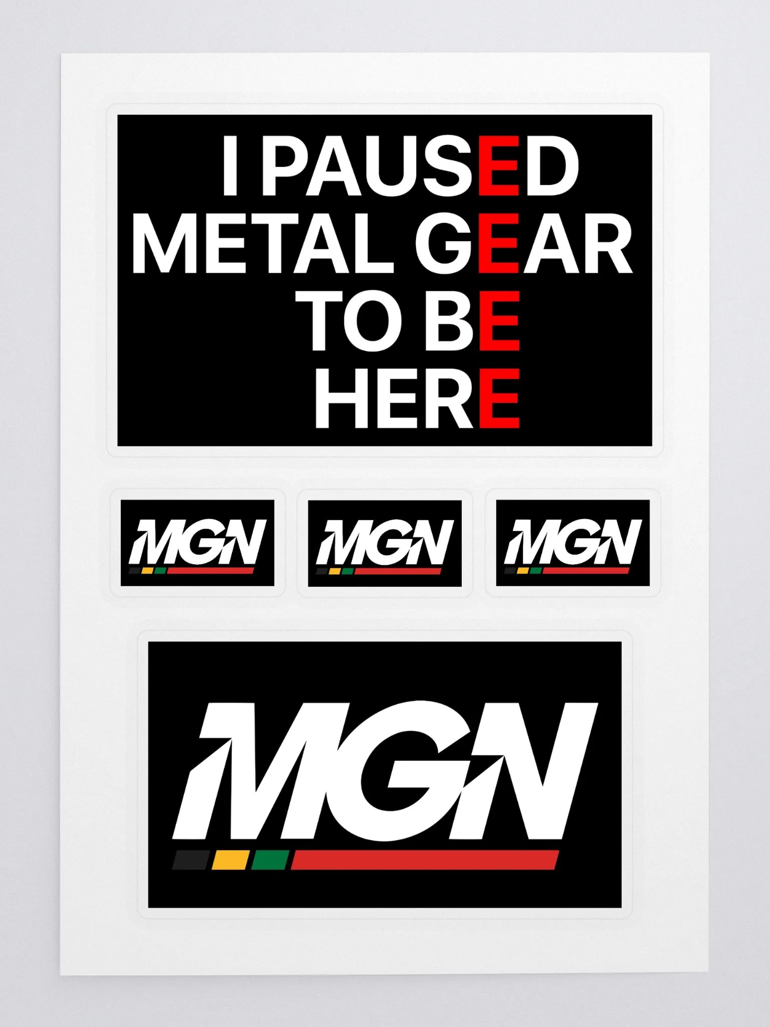 MGN Sticker sheet product image (3)