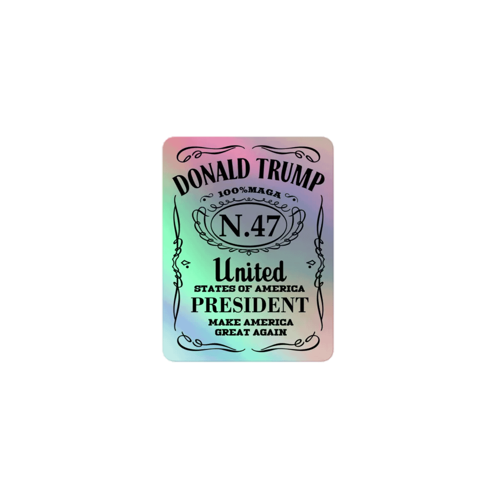 MAGA Holographic Sticker Sheet product image (1)