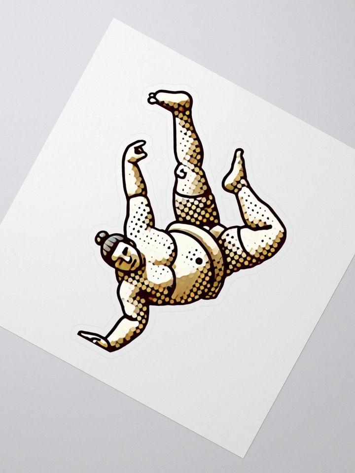 Sumo B-Boy Sticker - One-Handed Freeze product image (2)