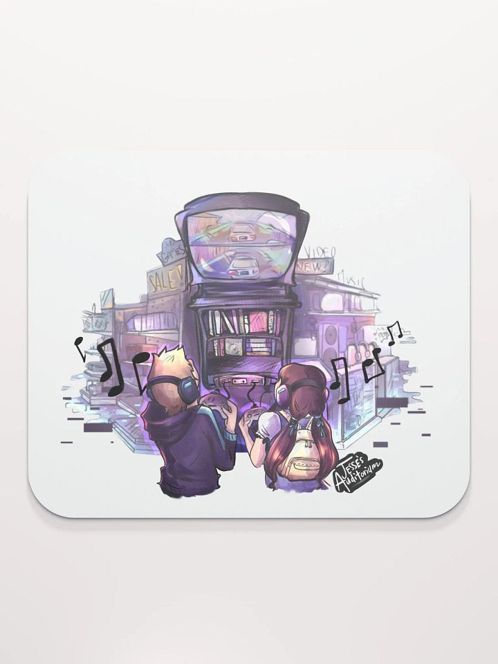 Classic Mouse Pad - Purple Dreams product image (2)