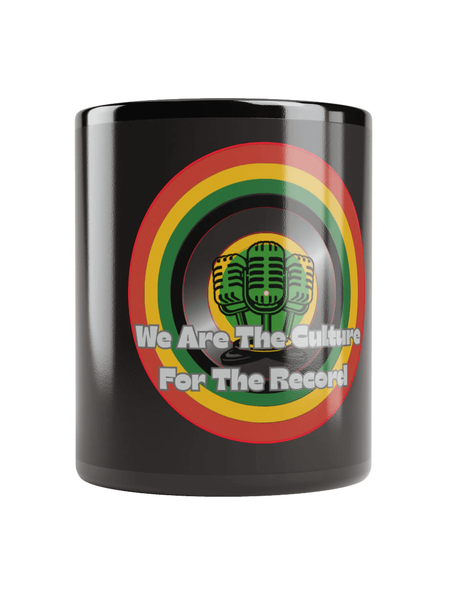 WE ARE THE CULTURE FOR THE RECORD BLACK MUG product image (9)