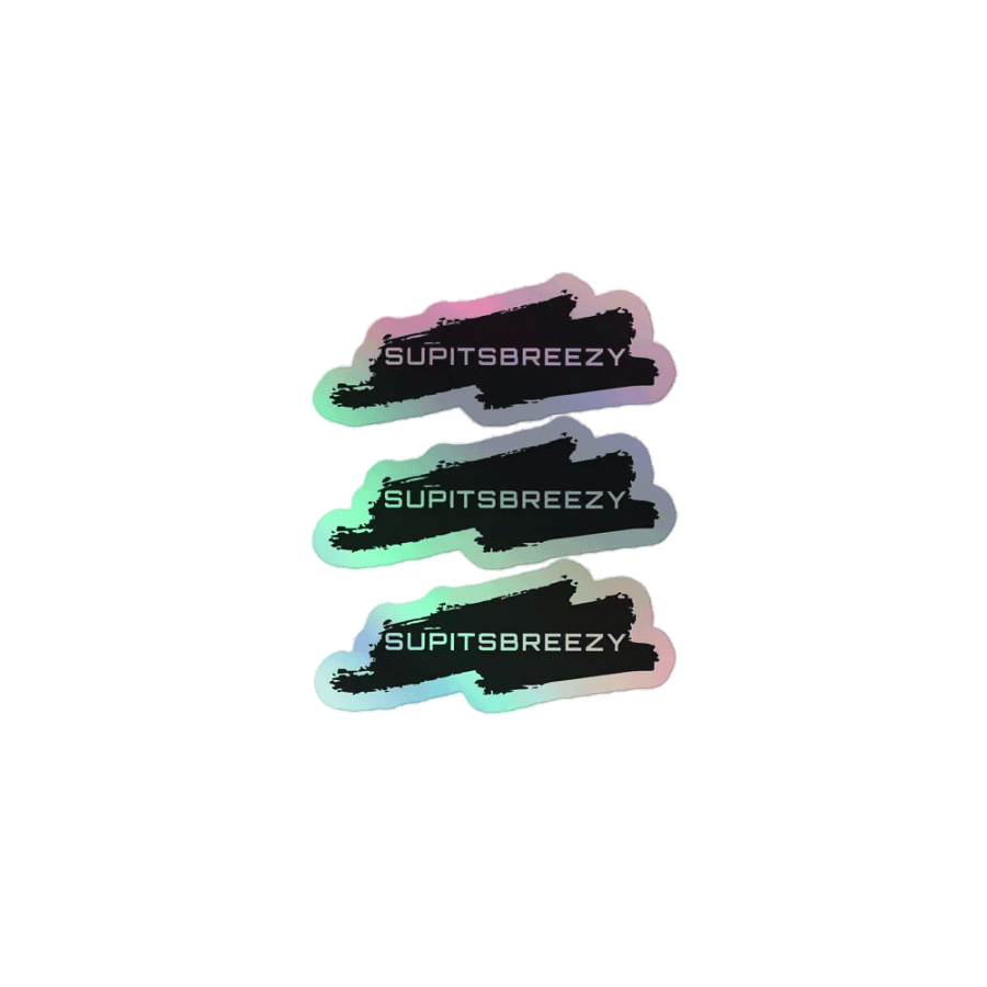 Holo Breezy Stickers! product image (1)