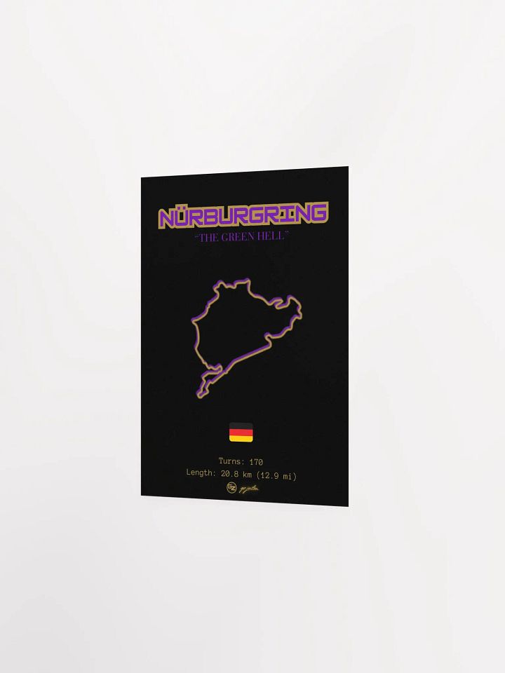 Nürburgring| Enhanced Matte Poster product image (2)