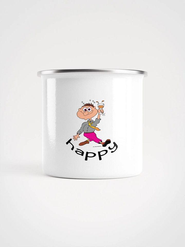 Jovial Toast Enamel Mug product image (2)