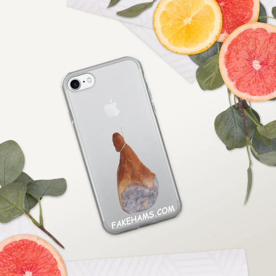 fakehams iPhone case clear product image (12)