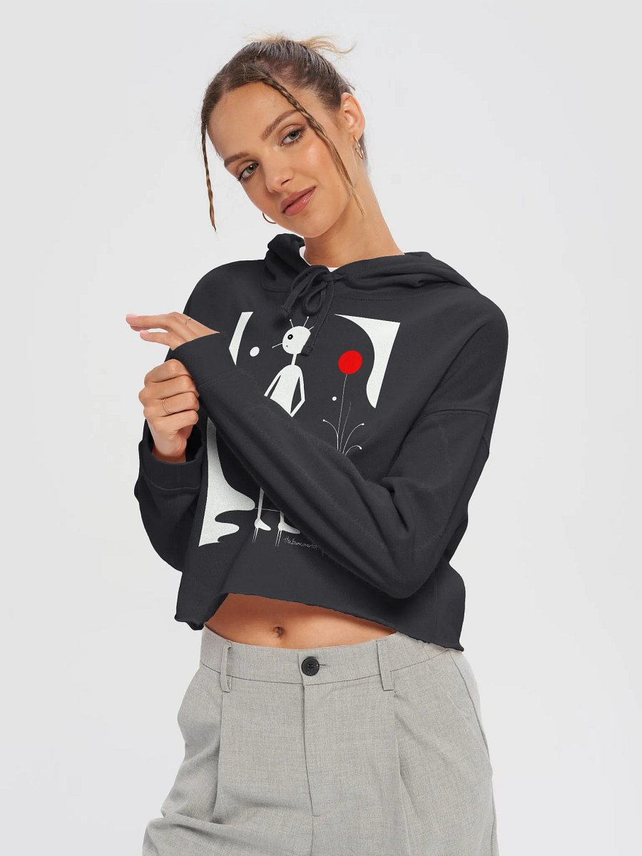 Independent Trading Co. Women’s Lightweight Cropped Hoodie product image (1)