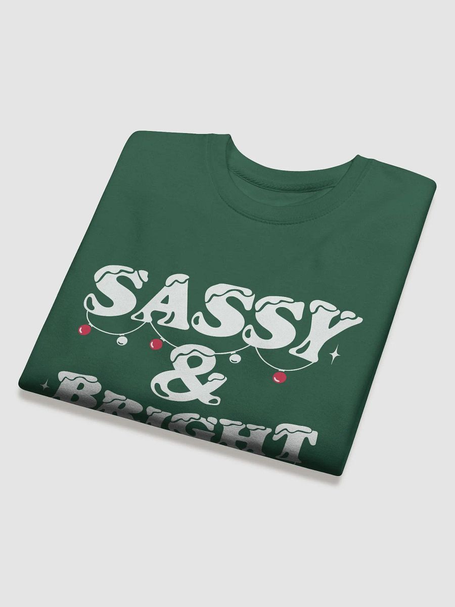 "Sassy & Bright" Crewneck - Green product image (2)