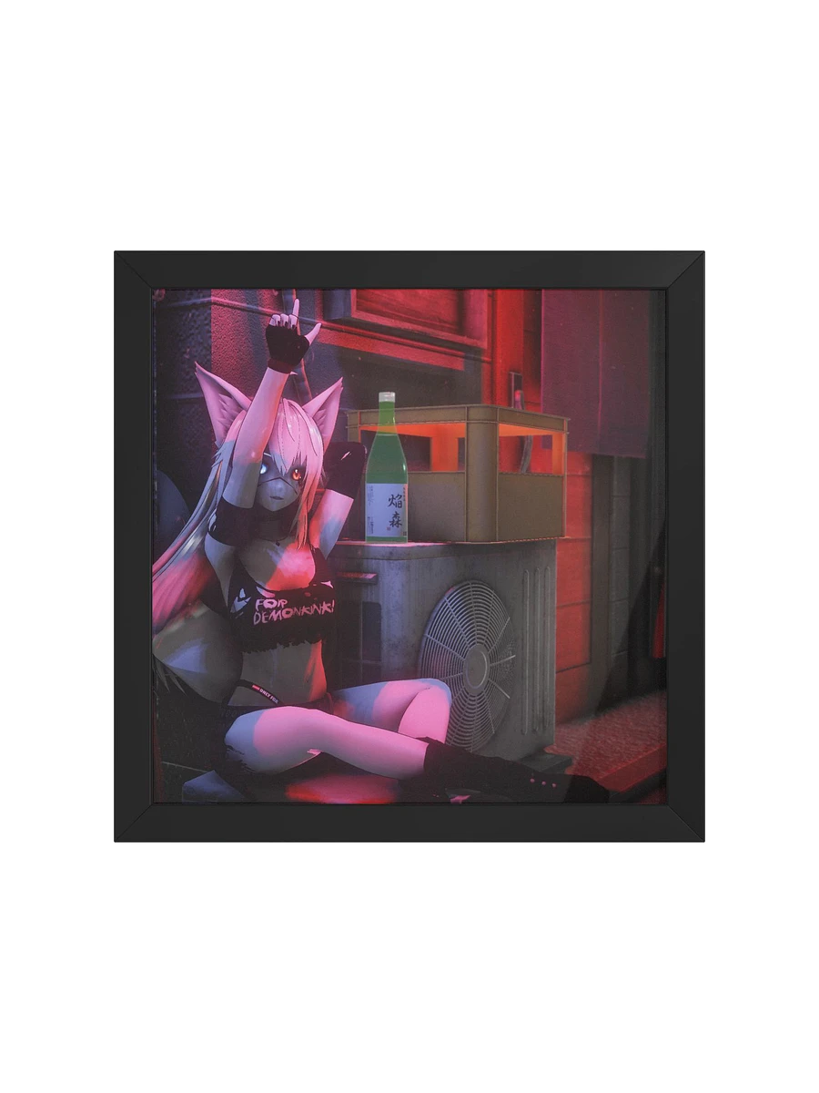 【VIXWYTCH】Neon Alley Framed Poster product image (1)