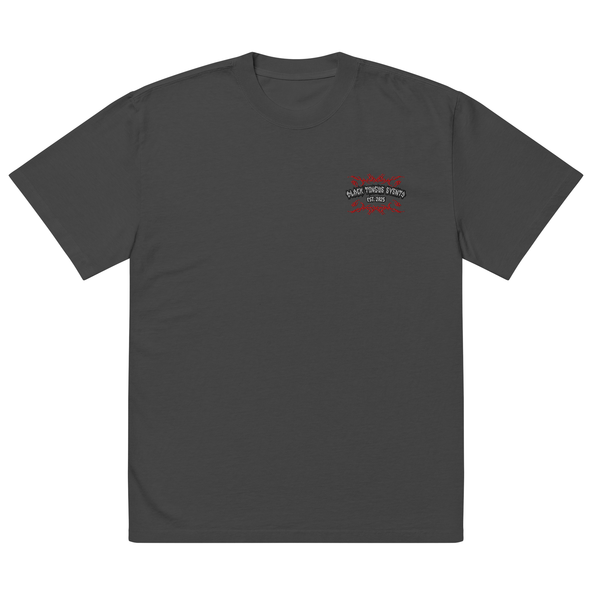 Black Tongue Events Faded T-Shirt product image (2)