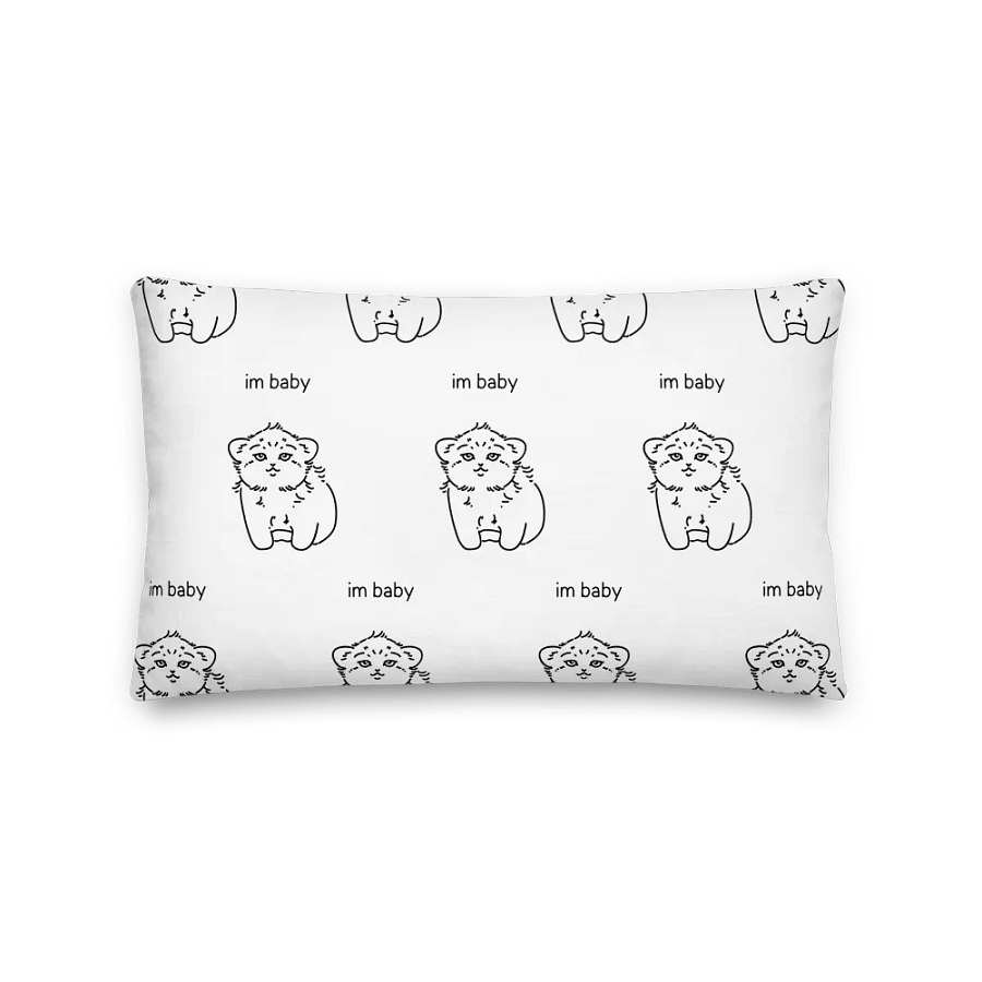 I'm Baby Manul Ver. 2 - Pillow product image (1)