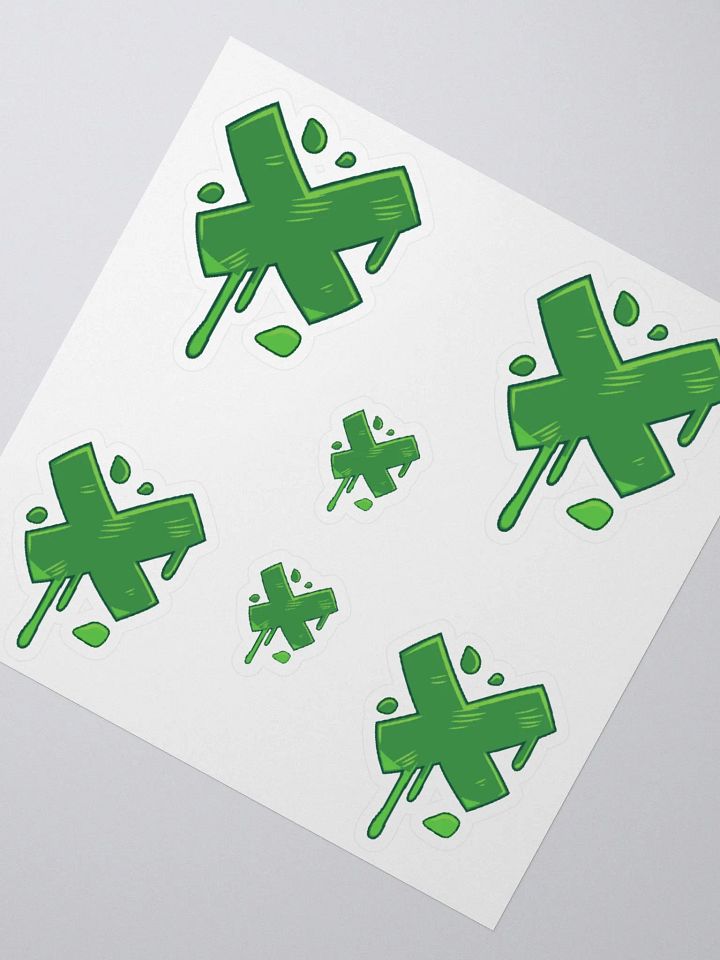 Paint Splash Logo Sticker Sheet product image (6)