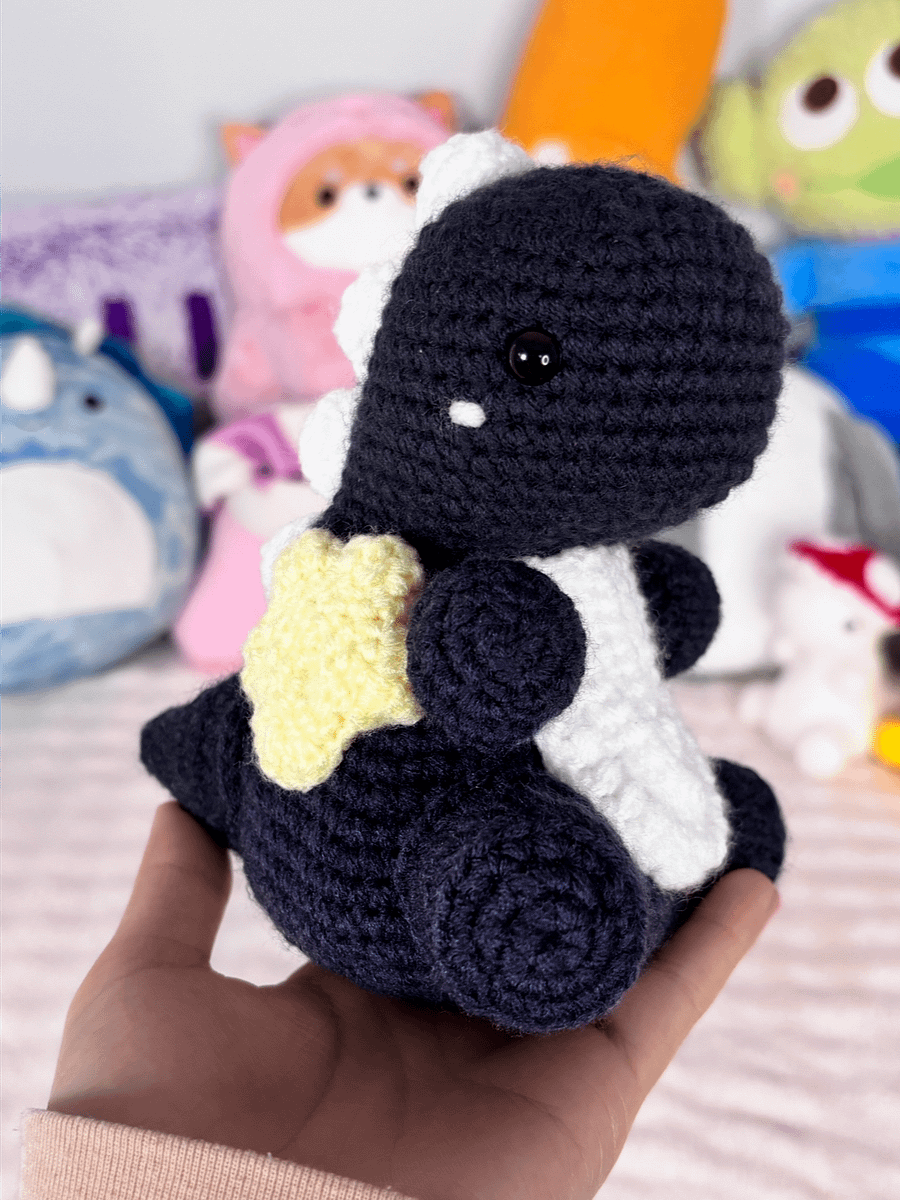 Novawee ✨- Chubby Star Dinosaur Plushie product image (2)