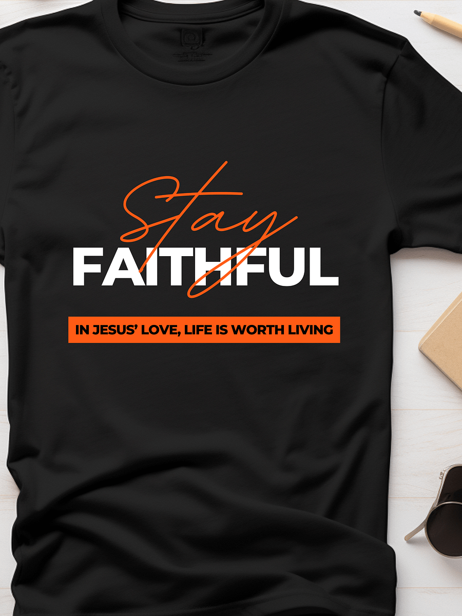 Stay Faithful - TShirt product image (1)