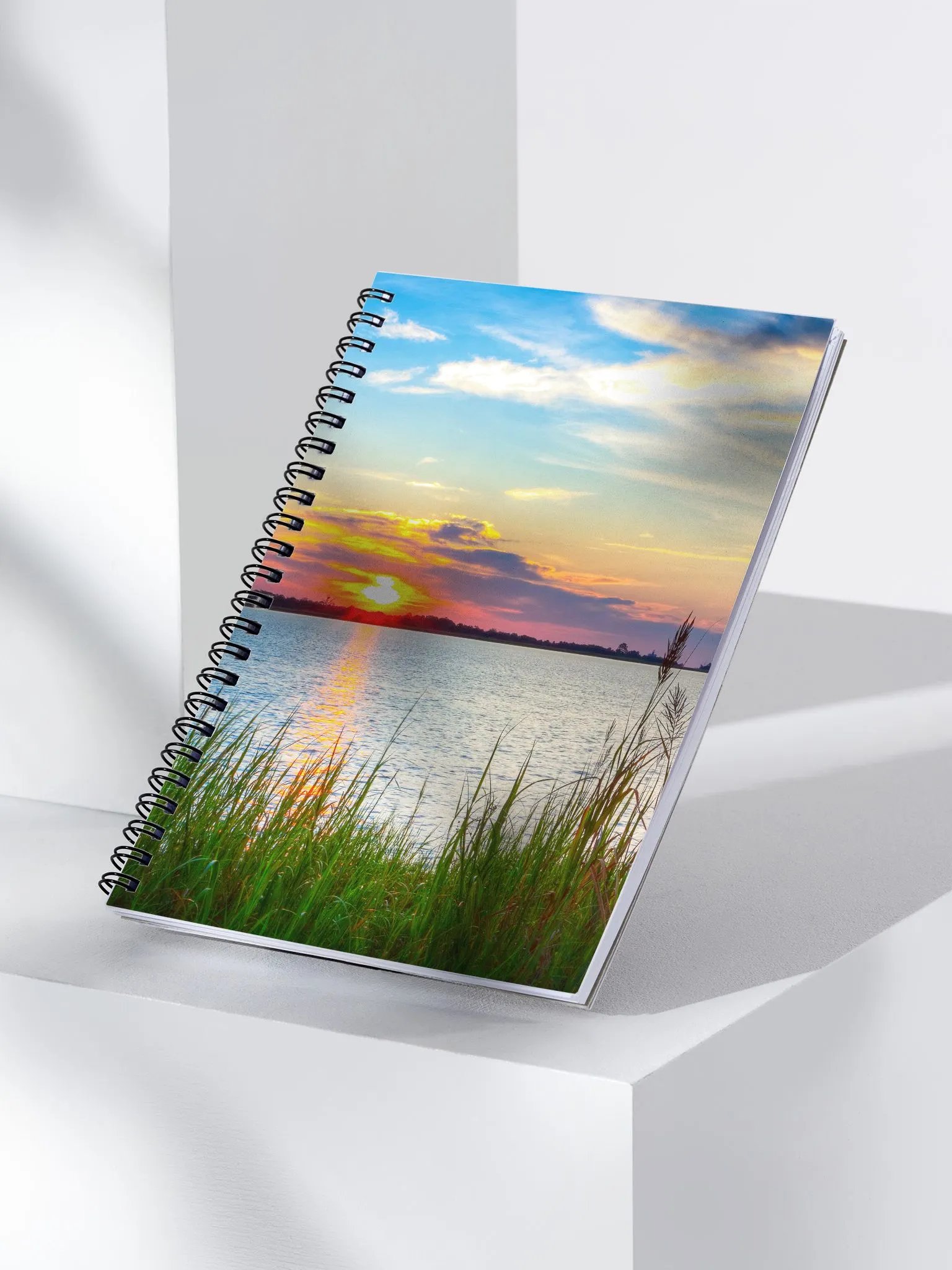 Savannah River Sunrise - Georgia Coast - Spiral Notebook product image (3)