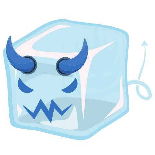 Ice Demon Cube Plushy (Pattern and Instructions) product image (1)