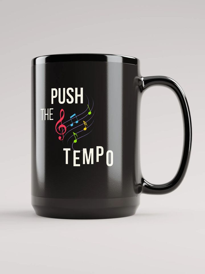 Musical Note Push The Tempo Colorful Mug product image (1)